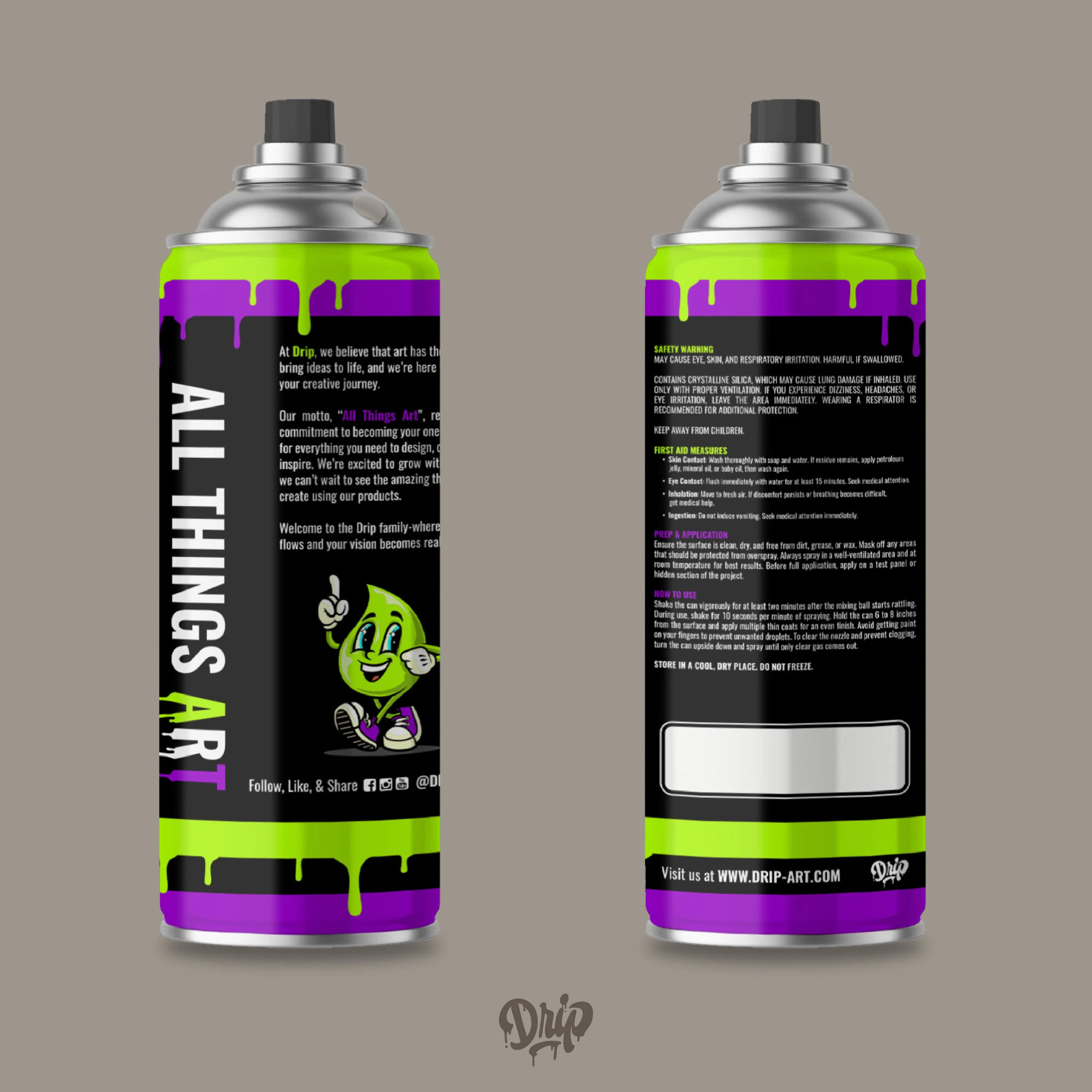 Smoke Spray Can (12oz) by Drip® - Image 4