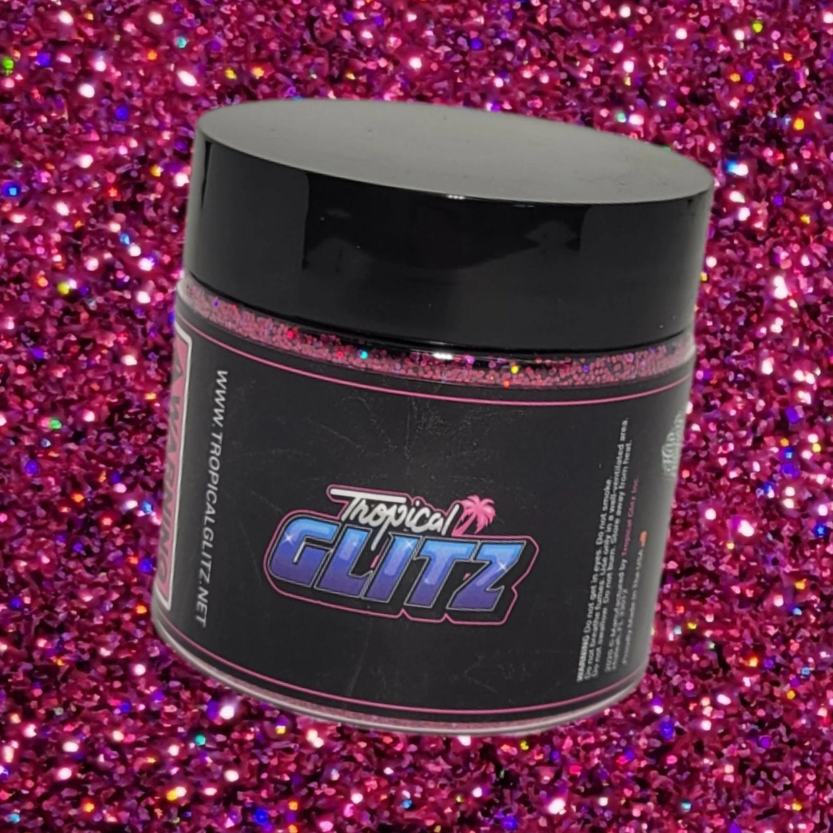 Static Pink Metal Flake - Image 3