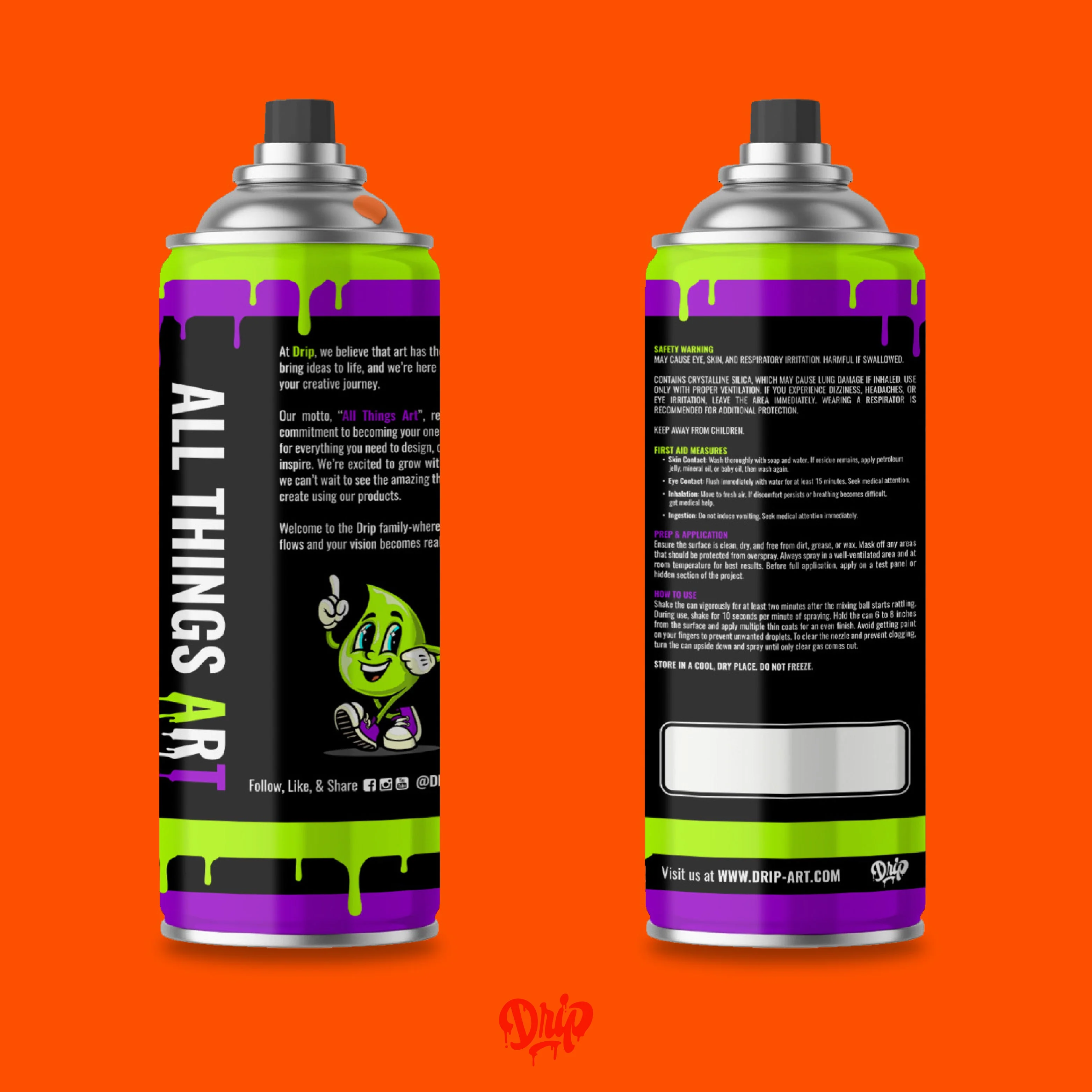 Sunfire Spray Can (12oz) by Drip® - Image 4