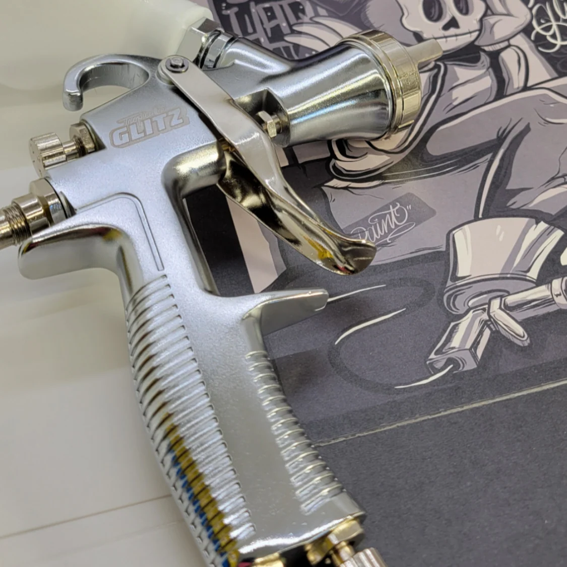 Tropical Glitz HVLP Spray Gun Matte (Limited Edition) - Image 4