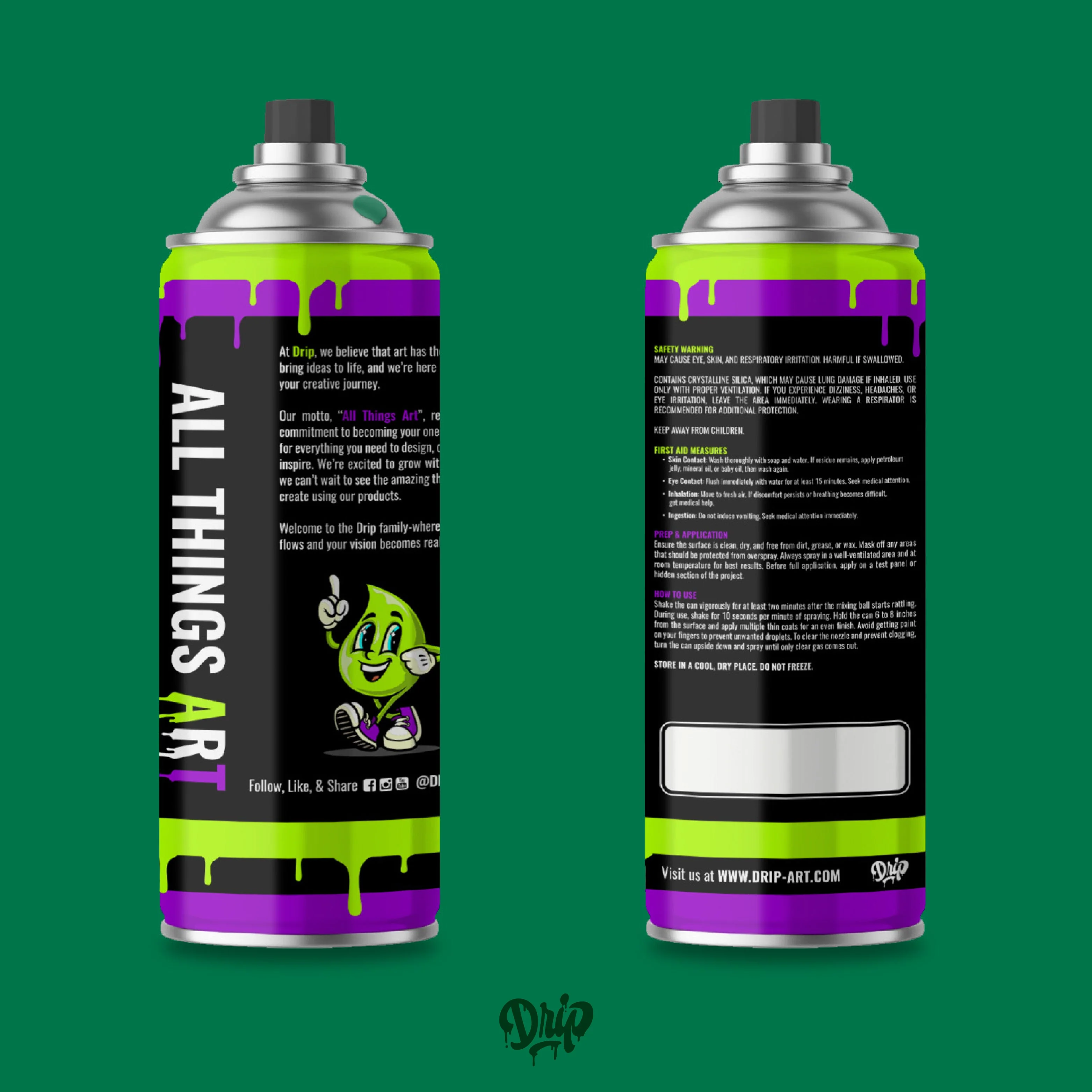 Tropical Rainforest Spray Can (12oz) by Drip® - Image 4