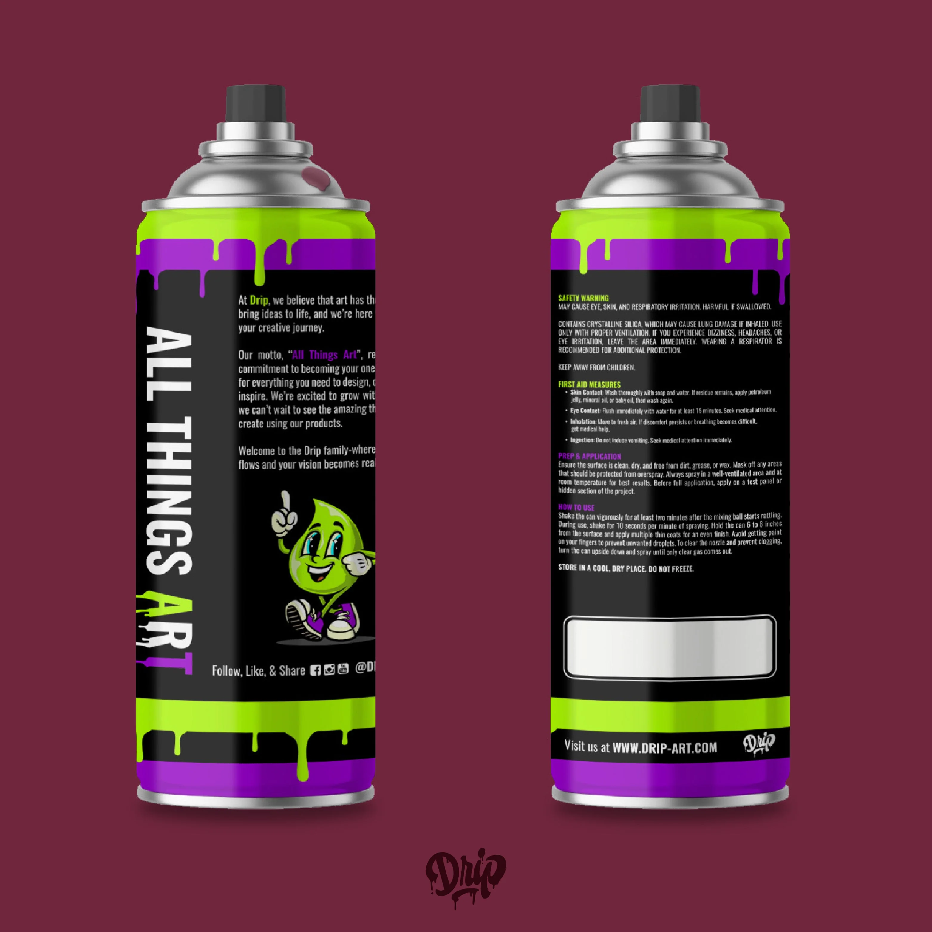 Wine Spray Can (12oz) by Drip® - Image 4